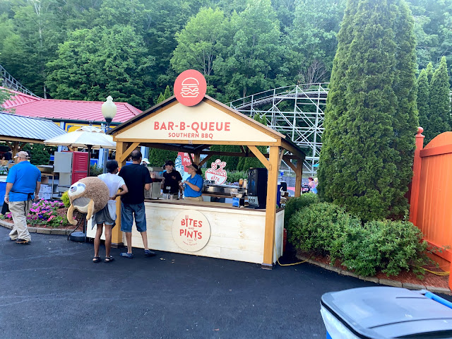 Bar B Queue Bites and Pints Food Both Lake Compounce Food Festival