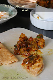 Spusht | Aloo Baingan Recipe