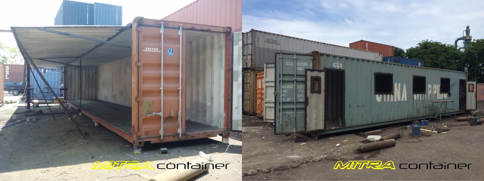 CONTAINER OFFICE YOGYAKARTA: Container Bekas Murah di Kota 