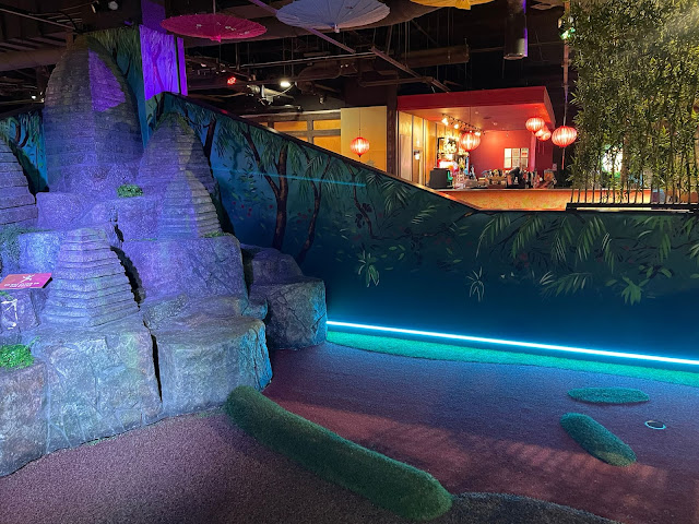 Putt Putt Noodle Crazy Golf in Norwich. Photo by Christopher Gottfried, September 2023