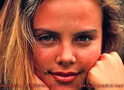 charlize theron mini biograghy and rare childhood pictures