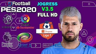 PES 2020 PPSSPP JOGRESS V3.5 Update Full League, Transfers, Kits & Minikits