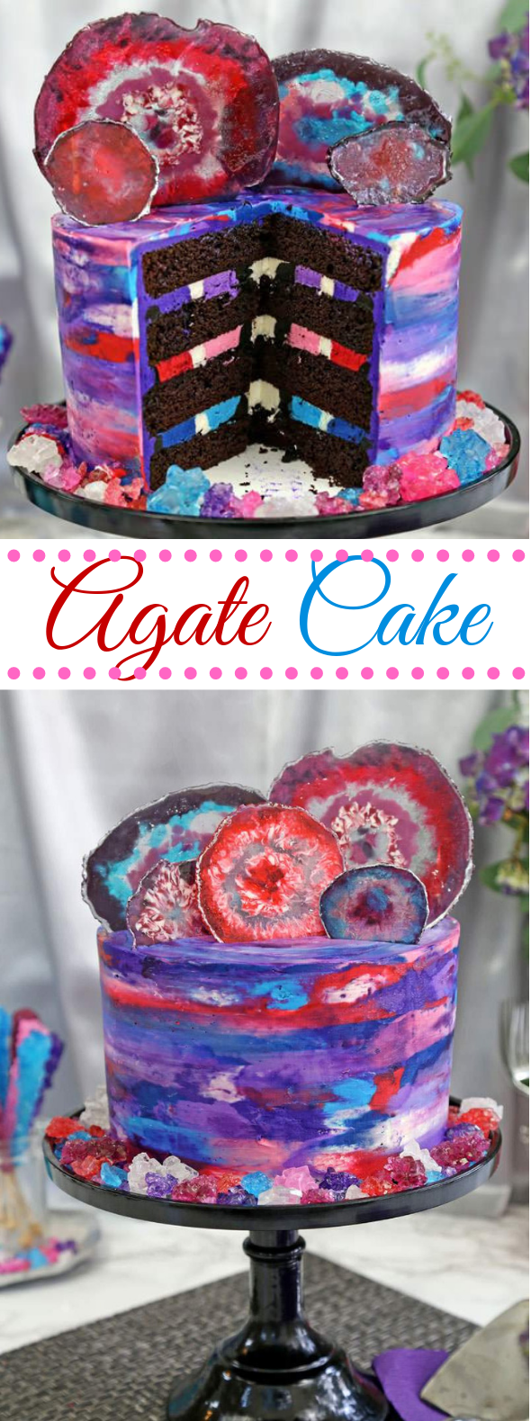 AGATE CAKE #birthdaycake #dessert