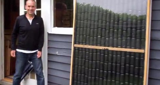  : How to build a DIY solar air heater from used drink cans