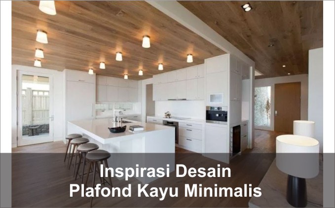 plafon kayu interior minimalis