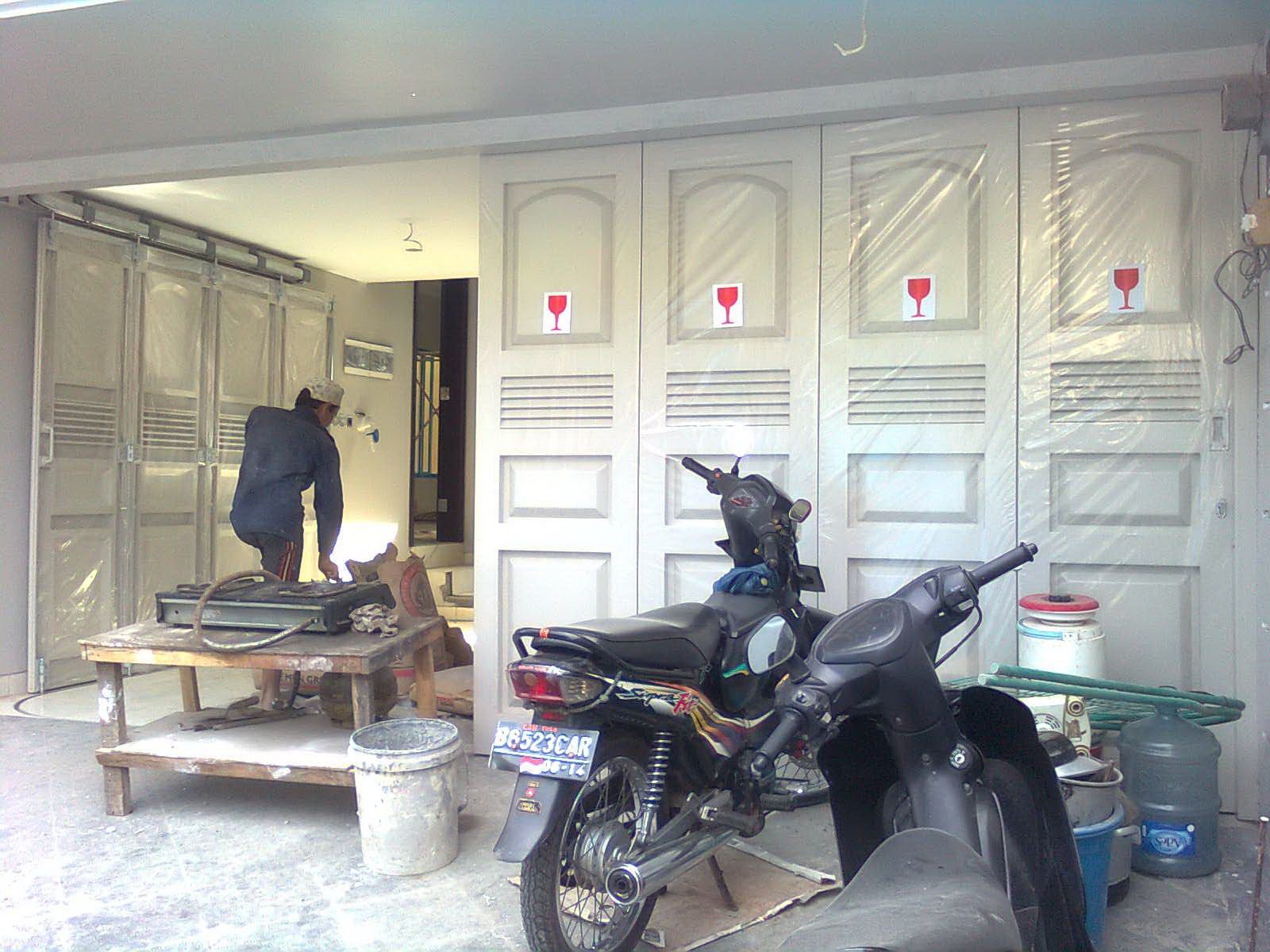 Diamond Aluminium Jual Pintu  Besi  Wina dan Folding  Gate 