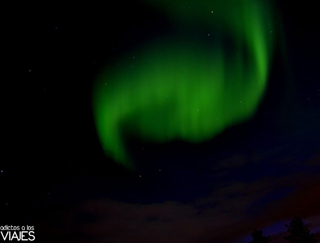 auroras boreales en Islandia