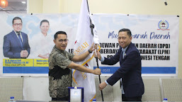 Musda DPD LPM Di Kota Palu, Dr. Abdul Rachman Thaha Resmi Jabat Ketua DPD LPM Sulteng Periode 2022-2027