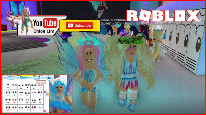 Chloe Tuber Roblox Fairies Mermaids Enchantix High School Gameplay Playing The New Update Royale High A School For Royalty With Lauren 11 - roblox royale high mermaid royalty