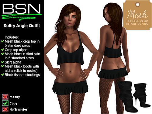 BSN Sultry Angie Outfit