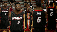 NBA 2K14 Heat Away Jersey