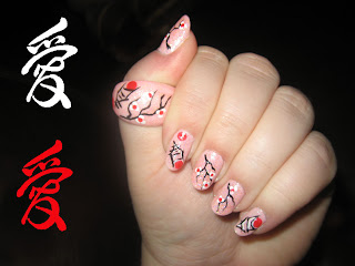 Nail Art Fashion Japanese Style with French Touch