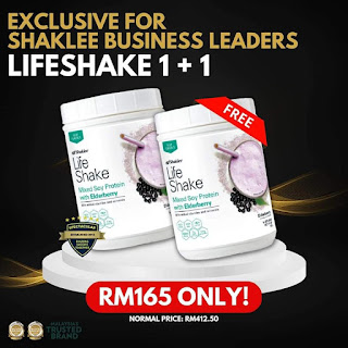Life Shake Elderberry Shaklee Buy 1 Free 1 Promosi Januari 2023
