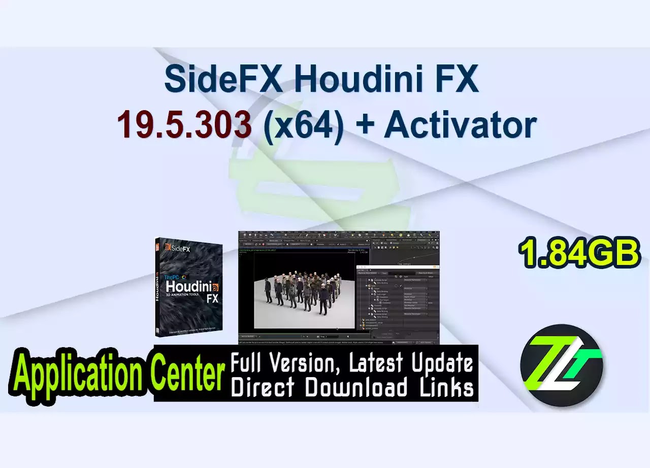 SideFX Houdini FX 19.5.303 (x64) + Activator