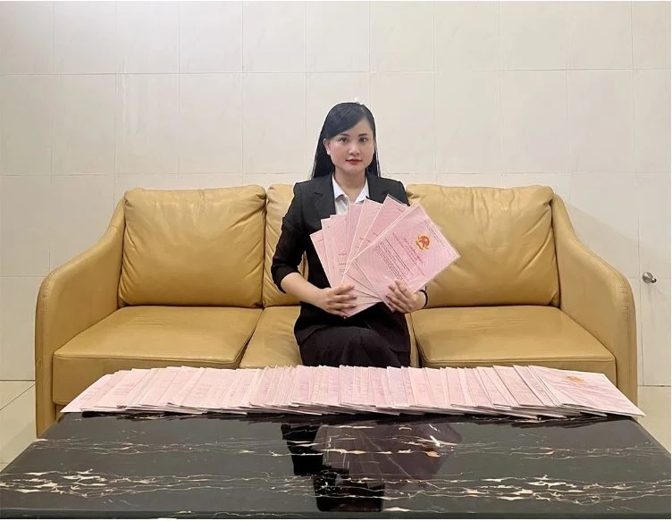 sổ hồng rõ ràng