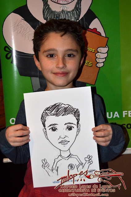 Caricaturista Marcelo Lopes de Lopes