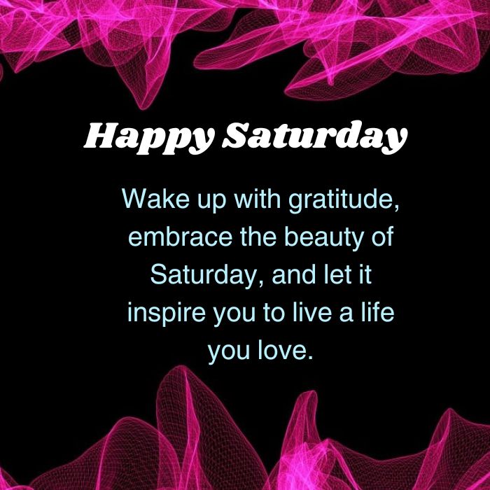 saturday blessings quote