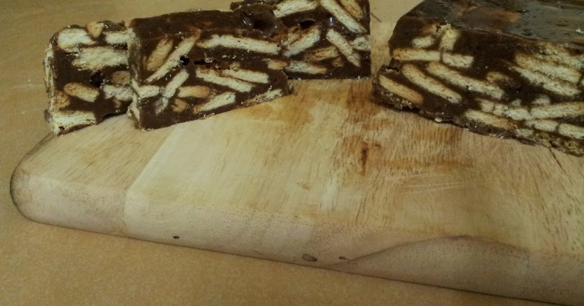 Wawa Syaida: Resepi Kek Batik Biskut Marie Untuk Seorang Makan