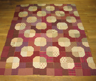 Bow tie quilt blocks possible layout