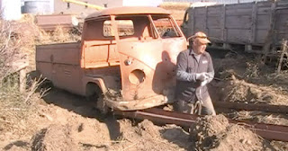 This amazing video about finding and rescued old VW Single Cabin Old VW Single Cab Rescued After 45 Years Buried 