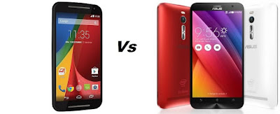 Motorola Moto G vs Asus Zenfone 2