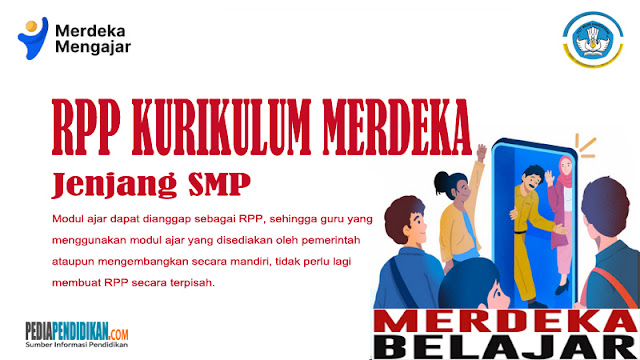 RPP Kurikulum Merdeka SMP dalam Bentuk Modul Ajar Gratis dari Kemdikbud