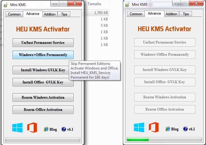 Descarga incluye crack activador (mini-KMS_Activator_v1.1_Office.2010