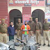 गाजीपुर में दो शातिर वाहन चोर गिरफ्तार, तीन बाइक और एक देसी तमंचा हुआ बरामद