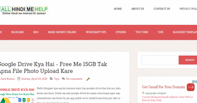 Top 5 free responsive blogger templates