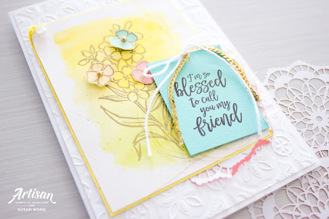 Southern Serenade by Stampin' Up! card - Susan Wong