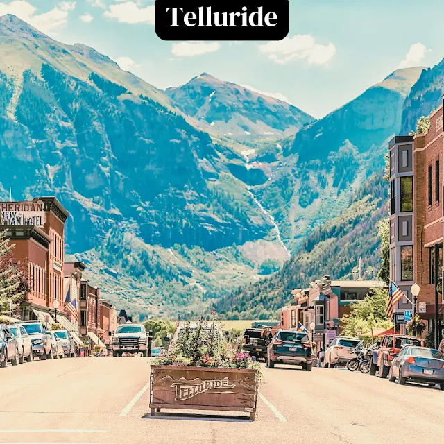 A photo of the Telluride, Colorado
