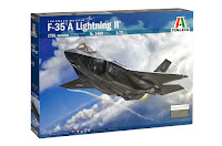 Italeri 1/72 F-35 A LIGHTNING II CTOL Version (1409) Colour Guide & Paint Conversion Chart