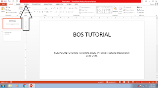 cara mengatur design layout slide presentasi power point 2013