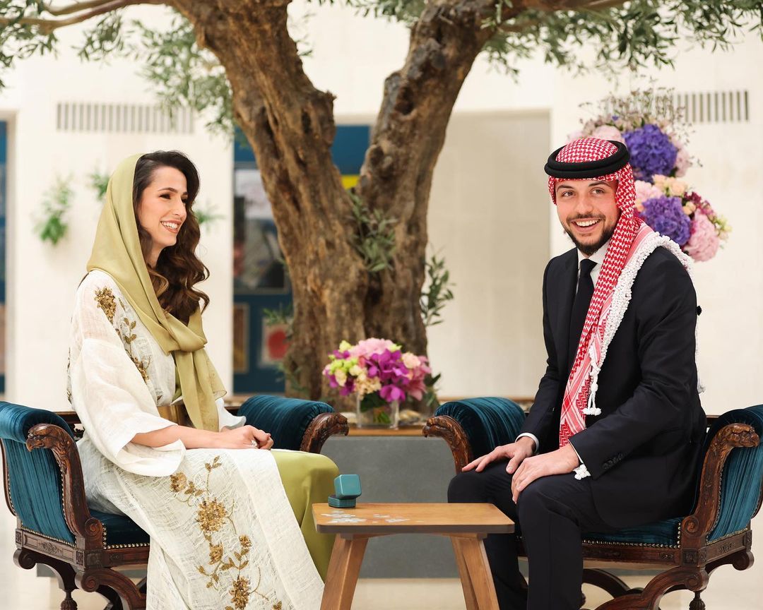 Crown Prince of Jordan Hussein is engaged to Ms Rajwa Al Saif