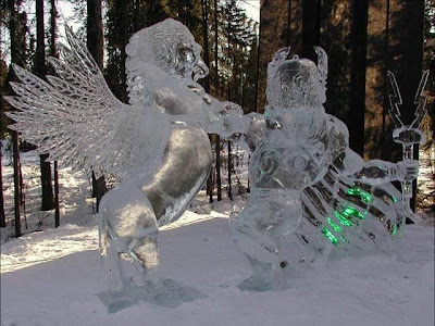  from the Fairbanks Ice Festival. Somebody likes spending a lot of time 