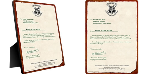 Replica Da Carta De Hogwarts - New Sample z