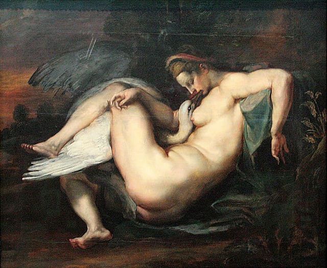 Peter Paul Rubens   -  Leda and the Swan