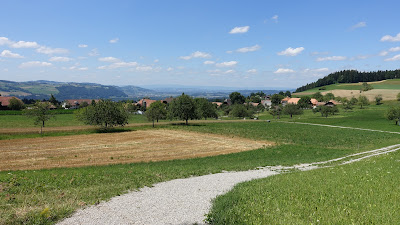 Auf dem Feldweg nach Häutligen