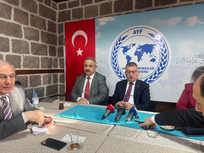  AK Parti Gurup Başkanı Abdullah Güler Anadolu Basın Federasyonu’nda konuştu