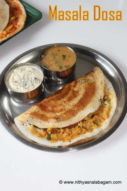 Potato Masala Dosa