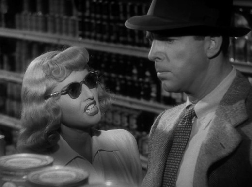 Screenshot - Barbara Stanwyck and Fred MacMurray in Double Indemnity (1944)