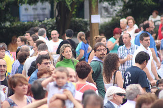 Comienzo de las fiestas de Barakaldo 2015