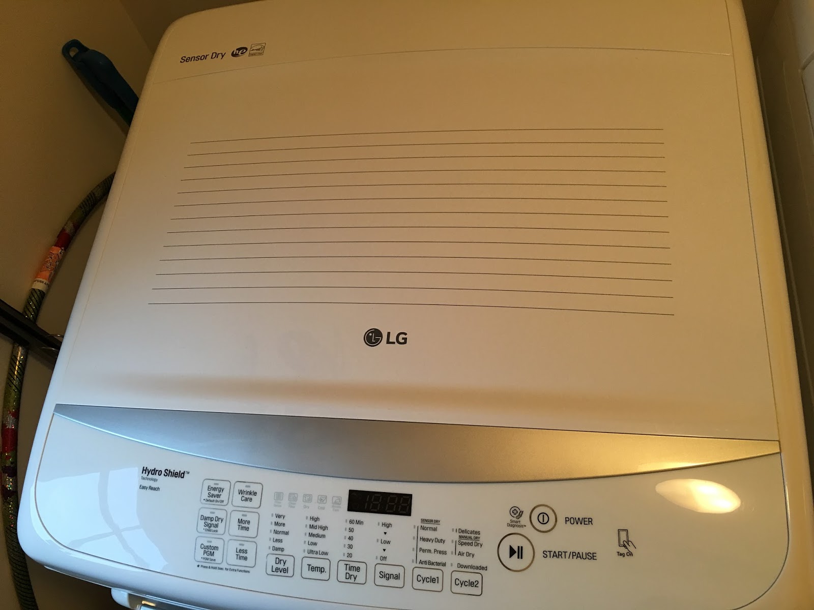 Val’s-outside-voice: LG Hydroshield Washer &amp; Dryer