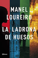 imagen de la portada de "La ladrona de huesos" de Manel Loureiro