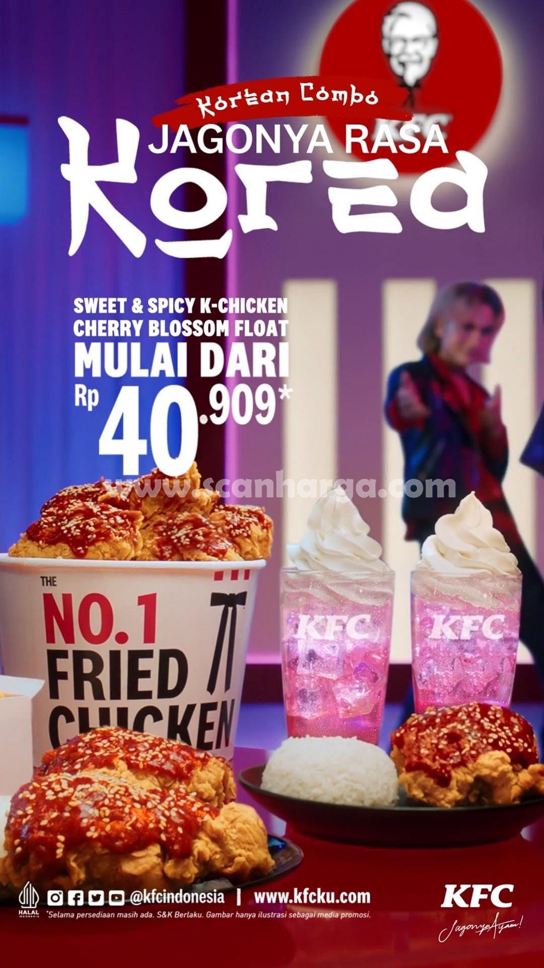 KFC KOREAN SERIES – Menu BARU KOREA Dari KFC