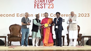 Sai Ganga Panakeia's Innovative Path to Redefining Healthcare Garners Great Recognition during the India Startup Festival 2023