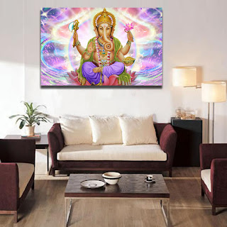 Lord Ganesha Paintings on Canvas