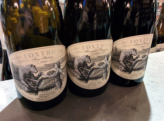 Foxtrot's tight range of just three wines