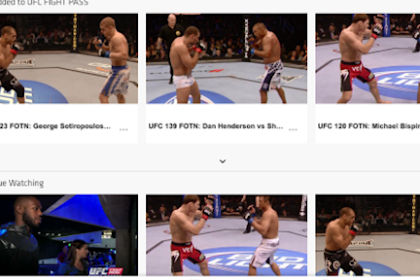 Aplikasi gratis nonton UFC/MMA di Android 