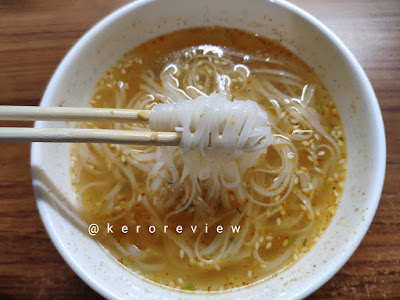 รีวิว มาม่า ก๋วยเตี๋ยวเส้นเล็กกึ่งสำเร็จรูป รสต้มยำ (CR) Review Instant Rice Noodles Tom Yum Flavor, Mama Brand.